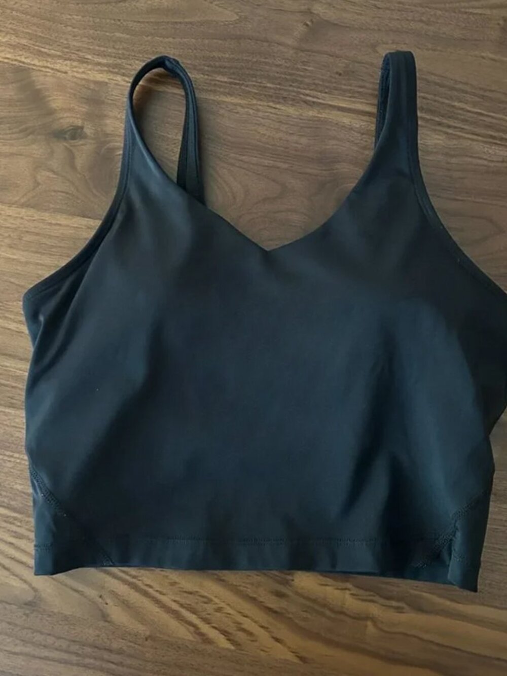 Womens' Sports Bra Longline Wirefree Padded with Medium Support XS